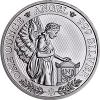 1 oz 2021 Saint Helena Napoleon Angel Silver Coin
