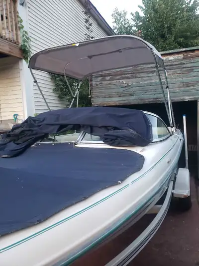 Great boat 3lt mercruiser ready to go, needs nothing has radio, depth finder ,covers and bimini,with...