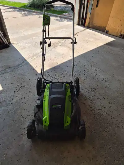 electric lawnmower , View more