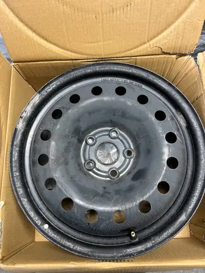 Used for two winter season. Got a different vehicle and rims do not fit anymore. Asking $200