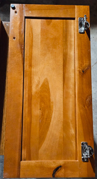2 - Kitchen Cabinet Wood Doors - Doors only as shown