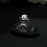 1.5 CT Lab Grown Diamond Ring