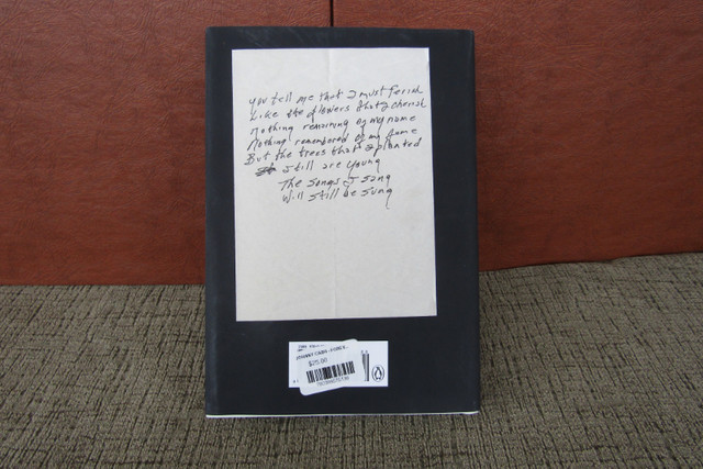 Johnny Cash Forever Words Unknown Poems Hardcover Book in Non-fiction in Cole Harbour - Image 2