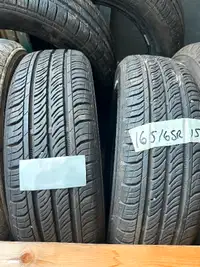 2 pneus été très bon état 165/65r15