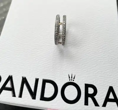 Pandora double ring, View more