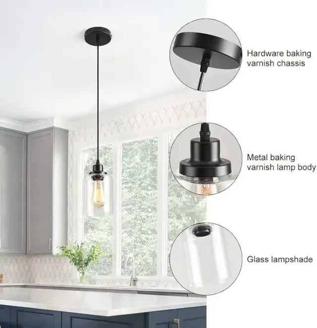 SHIWEIDA Pendant Lighting in Indoor Lighting & Fans in Oshawa / Durham Region - Image 4