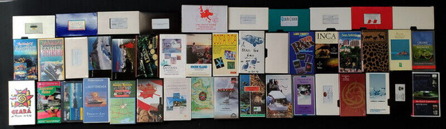 Travel VHS Tapes for Trip Planning & Entertainment $1 each in CDs, DVDs & Blu-ray in City of Toronto
