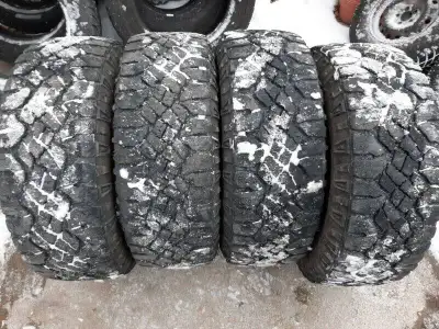 GOOD USED CONDITION TRUCK TIRES - with 60-65% Tread Remaining. Exactly as my pictures appear. Price...