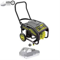 Sun  Joe Portable Propane Generator | Push-Button Electric + Rec