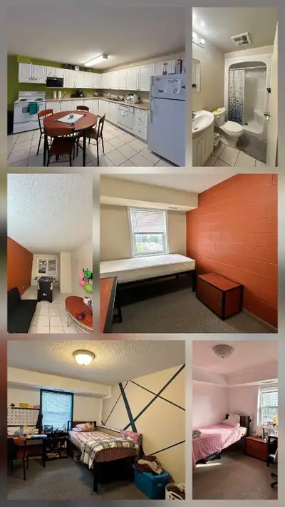 Location! Location!! Location!!! TWO bright, clean and fully furnished rooms are available for rent...