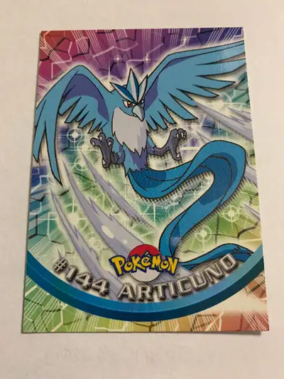 Articuno #144 Pokemon Topps Series 3 TV Animation Edition Card, View more