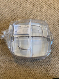 Pampered Chef - Large Square Cool and Serve Tray