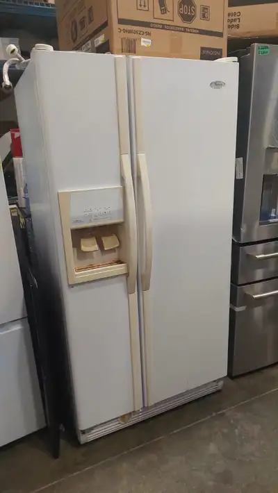 Whirlpool 33" Side-by-Side Fridge | Used | Sale, View more