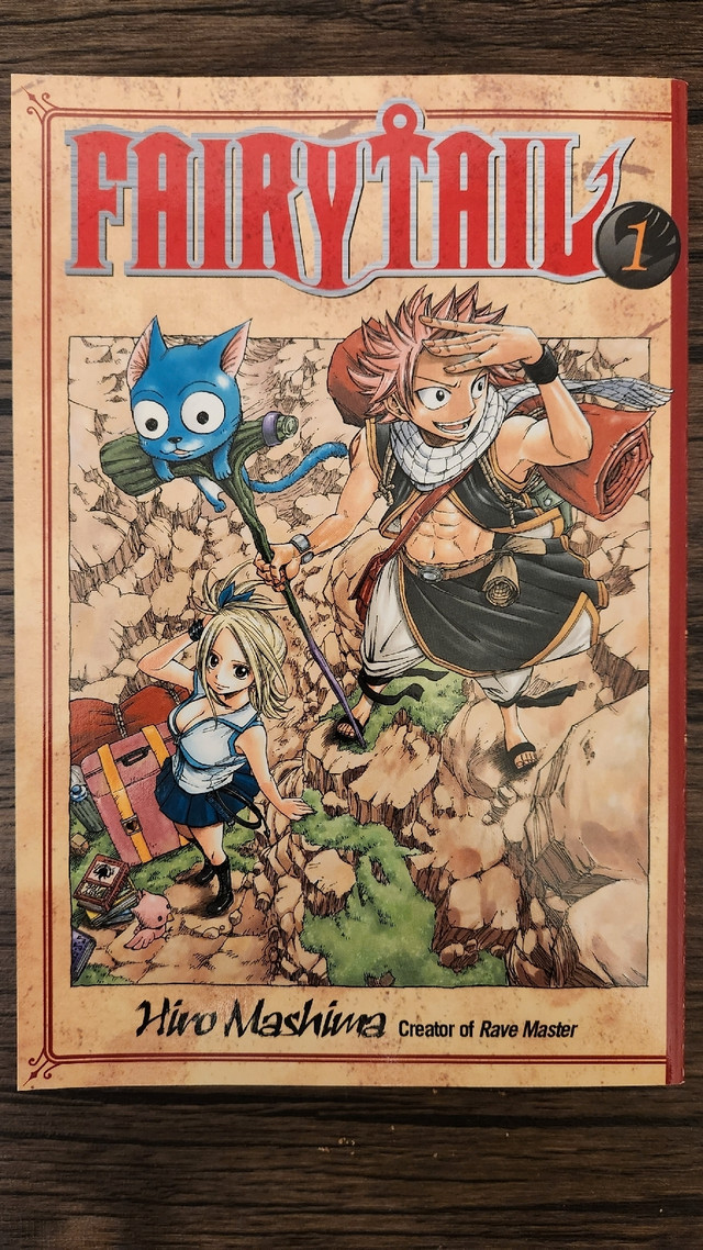 Manga Fairy Tail 1 à 7 Anglais Neufs dans Bandes dessinées  à Ville de Montréal - Image 2