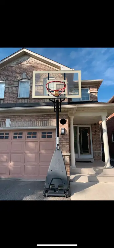 Spalding Hercules Polycarbonate Portable Basketball System 54-in, View more