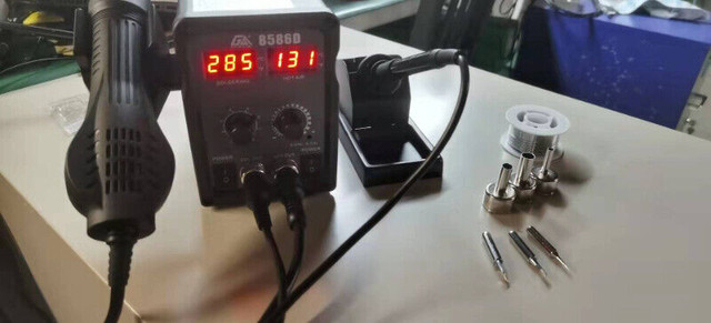 GULAISI  8586D 2 in 1  Soldering Station in General Electronics in Mississauga / Peel Region - Image 3