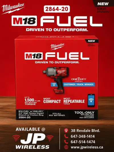 Milwaukee M18 FUEL 3/4-inch Impact Wrench, View more