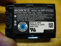 Batterie Sony Handycam