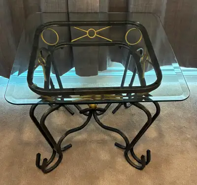 Stylish Glass Coffee/Side Table – $50 OBO, View more