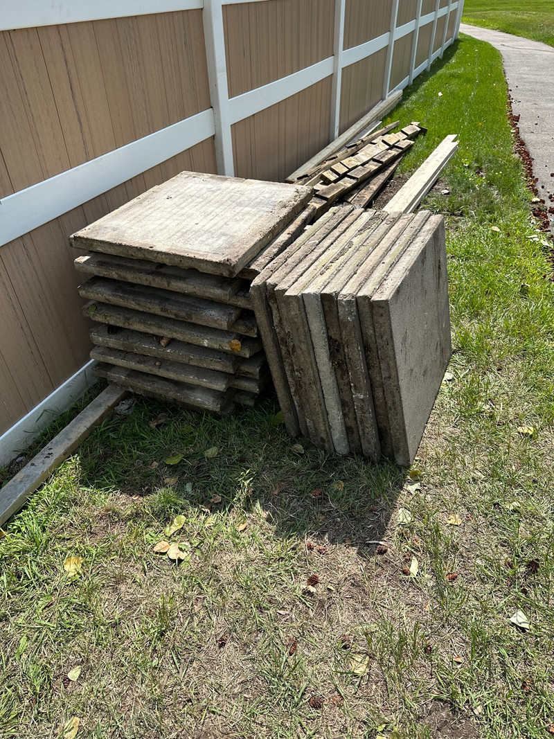 Free patio stones Free Stuff Calgary Kijiji