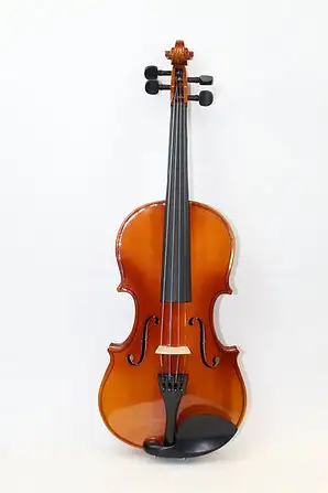 All solid hand carved body ; Top: Solid spruce ; Back and sides: Solid maple ; Hardwood parts Purfli...