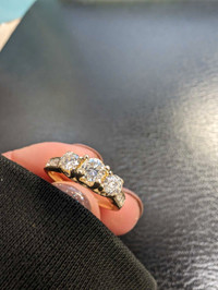 14k Gold engagement ring