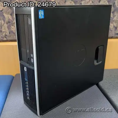 HP Compaq Elite 6300 SFF Desktop PC Computer i5-3470/465GB/8GB, View more