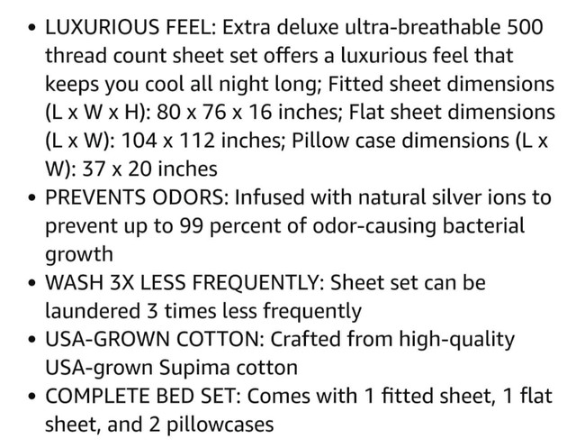Luxurious king size bedding - multiple sets BNIB  in Bedding in City of Toronto - Image 4