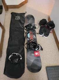 Snowboard kit for men