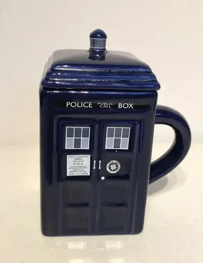 Dr Doctor Who Ceramic Tardis Coffee Mug 2004, View more