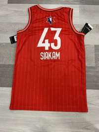 New ‘20 All Star Pascal Siakam Toronto Raptors Basketball Jersey