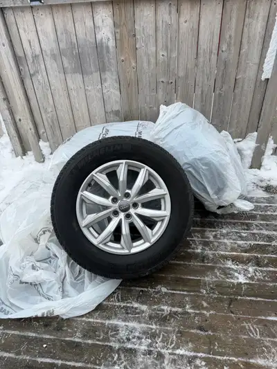 I am selling a set of Audi winter experience. This set of used tires is in great shape and ready to...