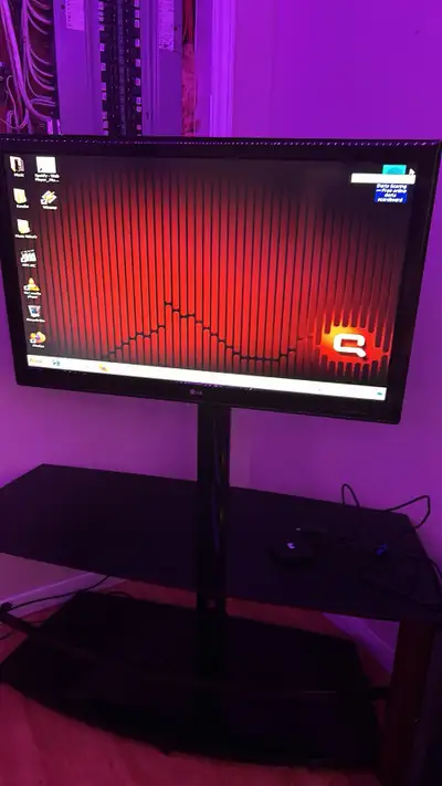 42” Tv and stand , View more
