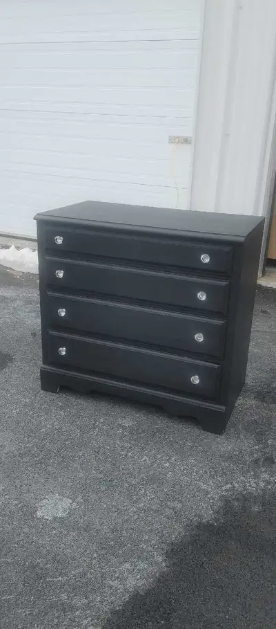 Dresser black 4 drawers, View more