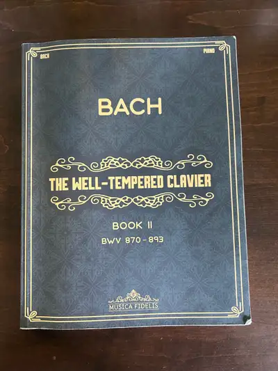 Bach Well Temperer Clavier Book II, View more