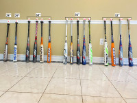 NEW & USED  elite alloy and composite baseball bats (most USSSA)