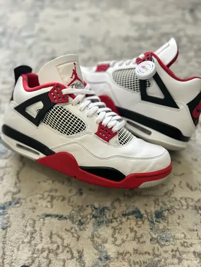 Jordan 4 Fire Red, View more