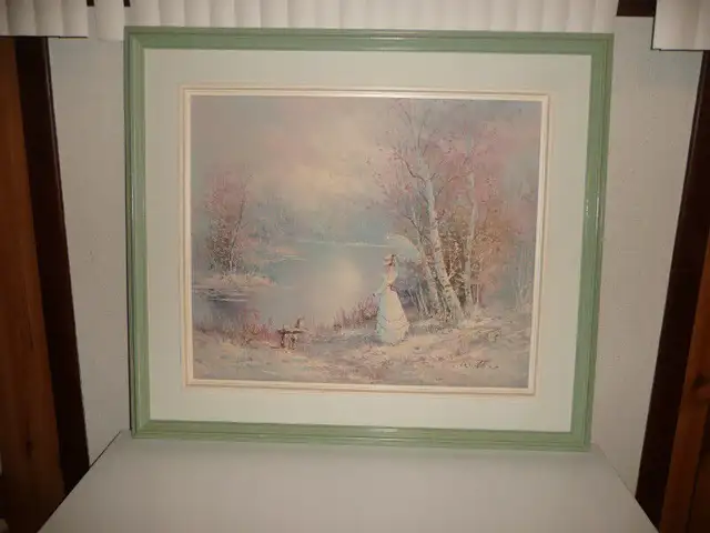 PEINTURE TABLEAU PEINTRE WALTAIR in Arts & Collectibles in Québec City - Image 2