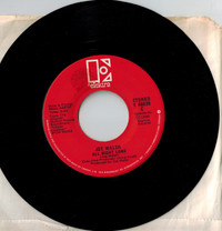 Joe Walsh 45 rpm record ALL NIGHT LONG classic rock as new
