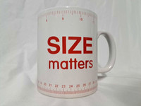 SIZE MATTER Coffee Mug 