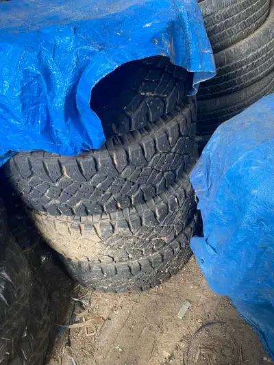 275/65/18 wrangler duratracs for sale. At least half tread left they had been studded for winter not...