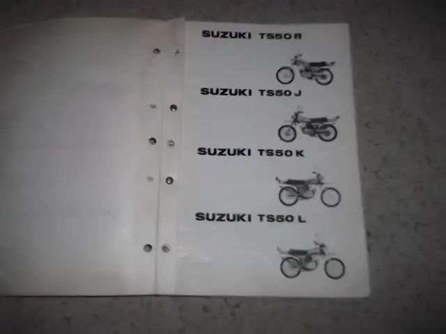 1974 Suzuki TS50 Original Parts Catalogue.  Bikes from 1971 - 74 in Other in City of Toronto - Image 3