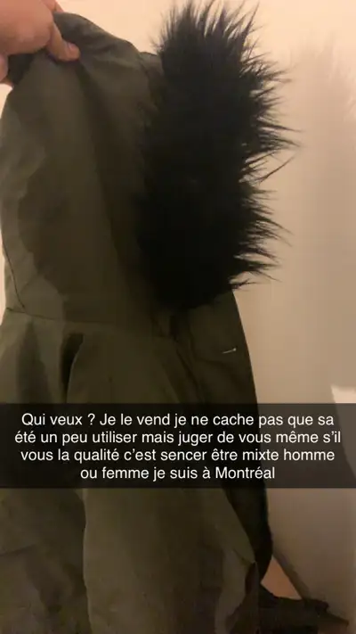 manteau vert sencer être mixte , View more