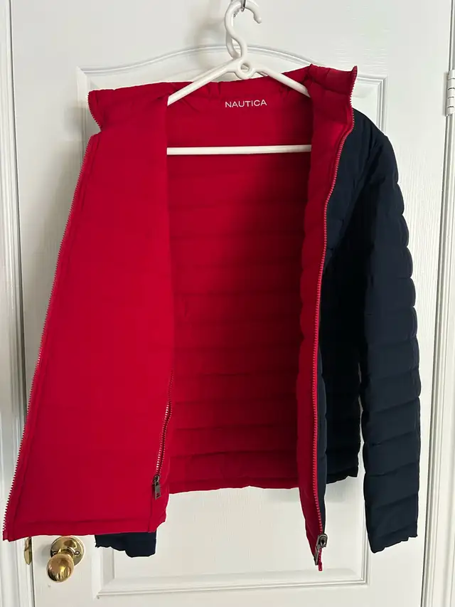 New Nautica Men's Stretch Reversible Midweight Puffer Jacket in Men's in Mississauga / Peel Region - Image 4