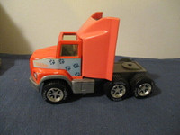 VINTAGE LONE WOLF TRACTOR TRAILER CAB-1991-TONKA-SOUNDS WORK!