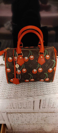 Louis vuitton speedy cherry bag 