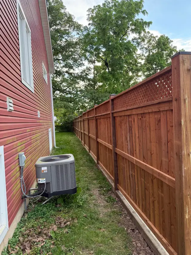 Wooden fencing, and Deck maintenance