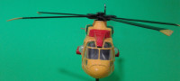 Two "die cast" models of Cormorant helicopter and plane