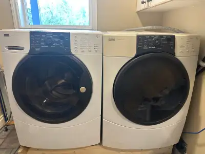 Matching set. Washer suddenly stopped working (tub won’t turn) but I don’t have the ability to fix i...