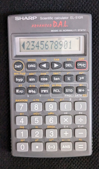 Sharp DAL Calculator EL-510R